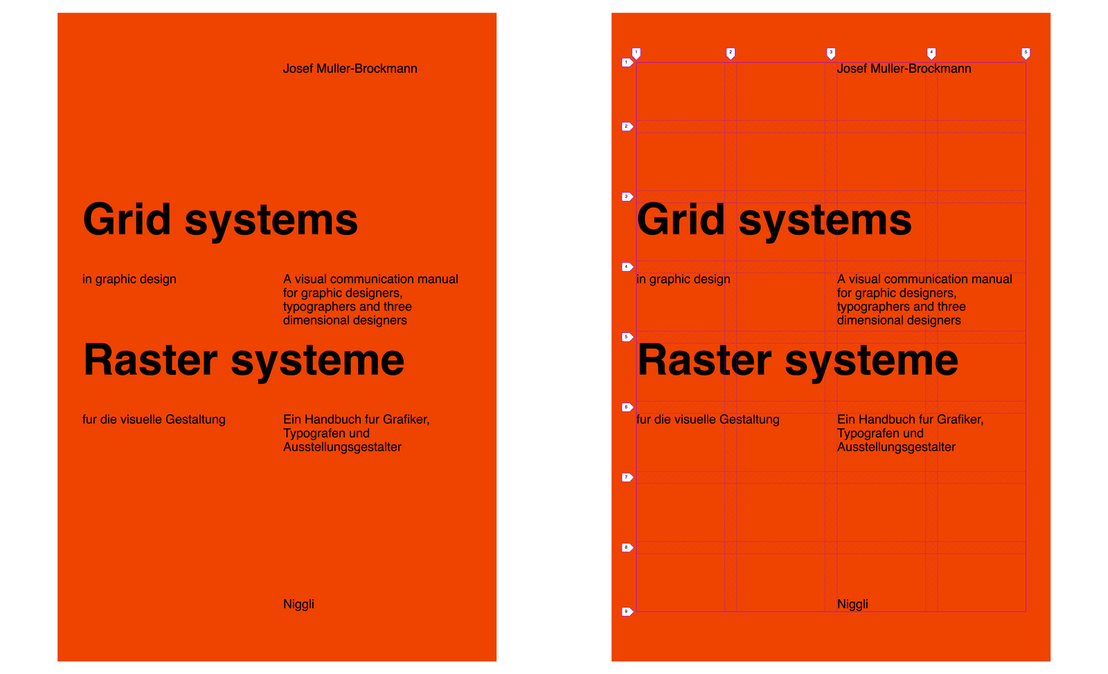 Cover image of Grid Systems Book created as web pages